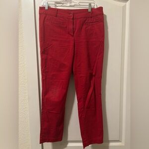 Dalia Collection Vibrant Red Pants